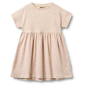 Wheat - Jersey Kjole Emilie SS, Coral Flowers